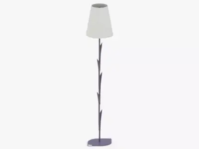 1436 - Floor Lamp Low-poly 3D model