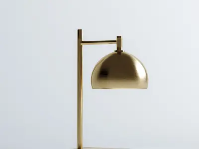 Myers Banker Touch Table Lamp 3D model