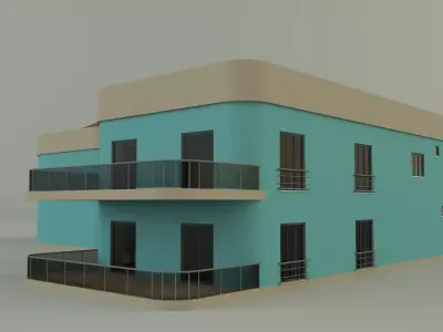 Main building 3D model