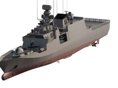 Greek Navy  Corvette 3D model