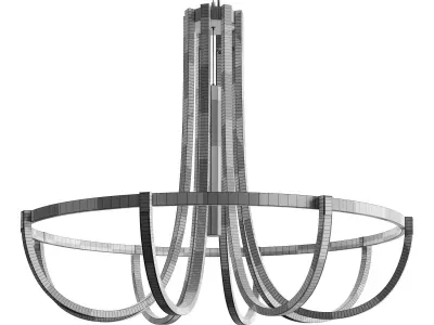 Euroluce Lampadari PARACHUTE Pendant light 3D model