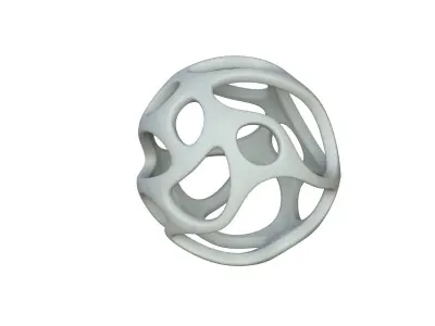 SciFi Cube Object No 26534 Low Poly Shape Texture