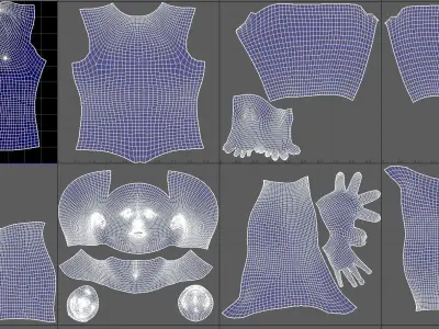 Thanos Desnudo 3D model