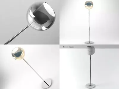 Glo floor lamp 3D model