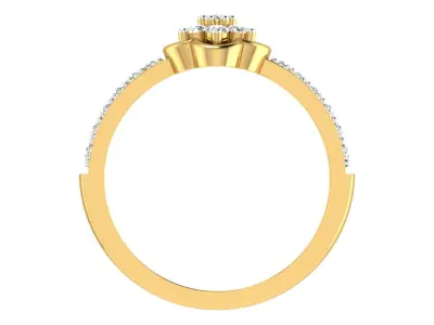 Light weight ring model  3D print model 12