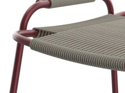 UNOPIU Coco footstool Low-poly 3D model