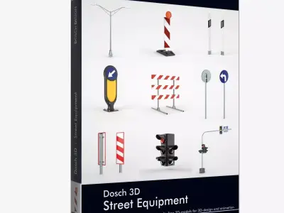 Dosch 3D - Street Equipment 3D model