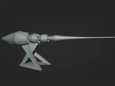 The Culture Very Fast Picket  3D print model