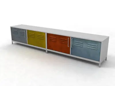 METAL CABINET 3D model