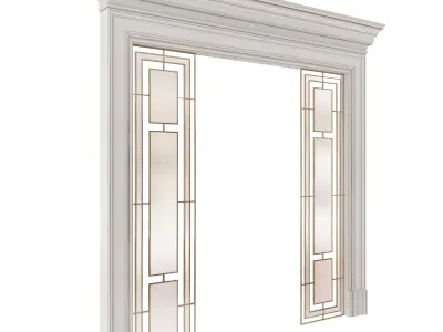 Door portal 3D model