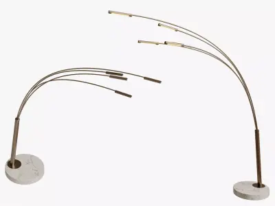 Floor lamp Juncos design emmemobili 3D model