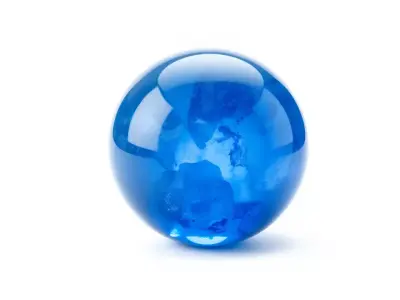 Sapphire Glass Smooth Polished Texture