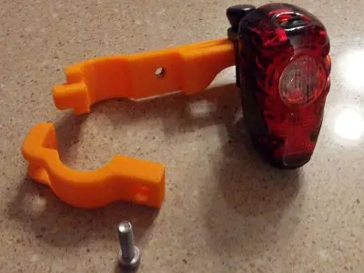 Big Dummy Rear Light Mount Free 3D print model