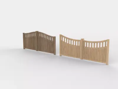 double battant 3D model