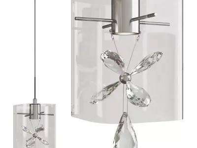 PD2705 LED Mini Pendant Light Low-poly 3D model