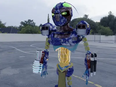 Spy Droid 3D model