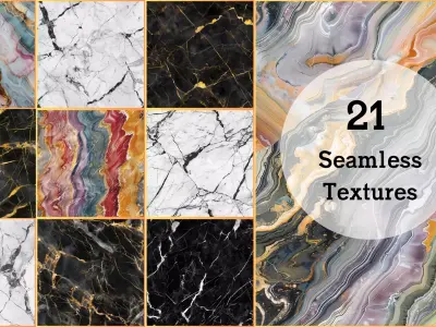 High Resolution Seamless Marble Texture Pack Texture