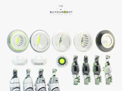 Frog robot toy-companion II 3D model