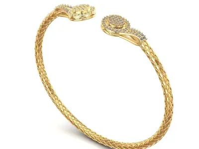 Diamond Look Light Bracelet 3D print model purchase