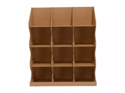 Point of Sale Cardboard Display Stand Texture