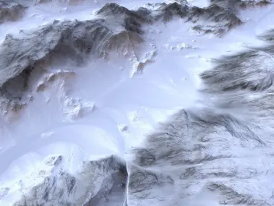 Landscape 28 Low-poly 3D model