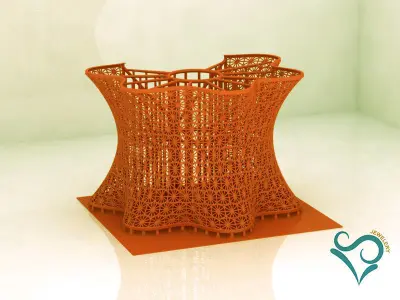 Golden Bracelets ready for direct printing 3d Jewel 3D print model