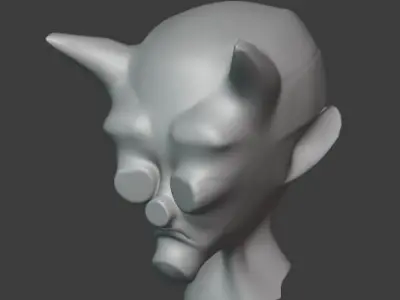 Sad Looking Creature 3D model