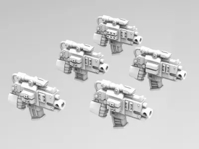 Deathvigil Weapons 3D print model