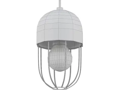 Mitzi cage pendant light 3D model