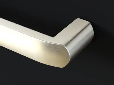 Selected cabinet door  handles 3D model