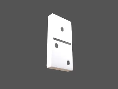 Dominoes V3 Pack 01 Low-poly 3D model