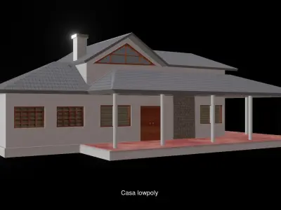 casas brasileiras 3D Model Pack