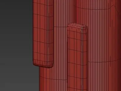 Galliano Double by DELIGHTFULL pink gold 3D model