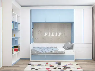 BLUE BABY ROOM 3D model