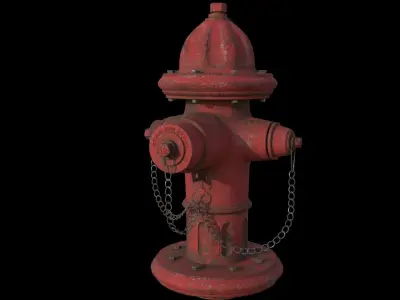 water hydrant 3D model purchase