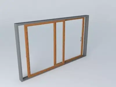 Slide window Free 3D model