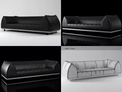 Vertigo Sofa 3D model