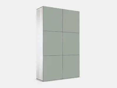 BESTA Storage combination with doors 49 Low-poly 3D model
