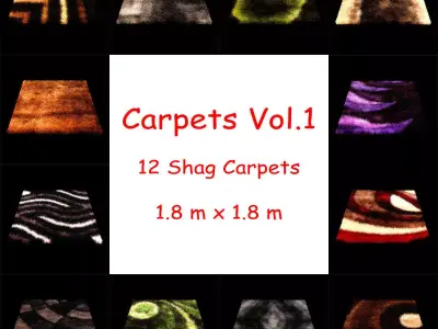 Carpets Vol 1 3D model