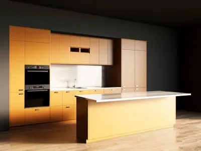 20-Kitchen8 matte 2 3D model