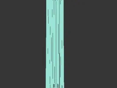Doric Column Modelling Free 3D model