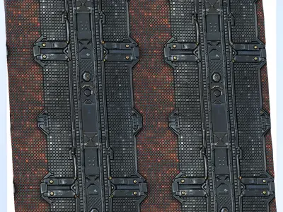 Sci-FI Seamless Texture Texture 17