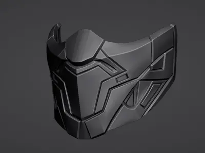 Inspired by Rain from MK 11 3D print model