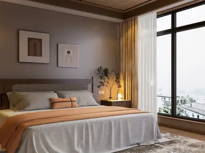 Bedroom 10 3D model