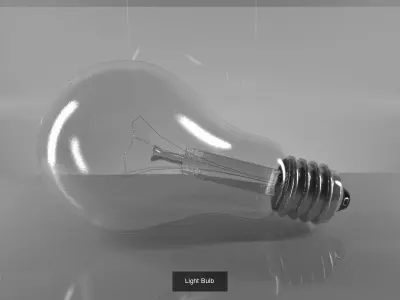 Light Bulbs  3D Model Pack