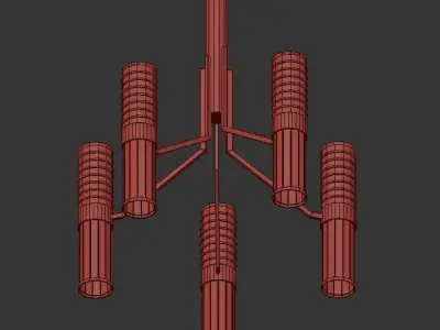 Traditional Chandelier 3D model purchase