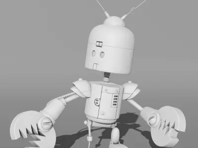 Realistic Robot - 4K Texture 3D model