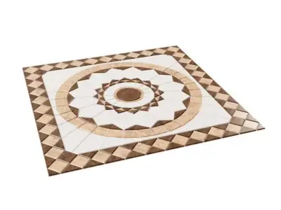 Tile Kitchen Flooring 3D model