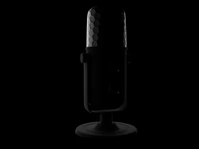 microphone Free 3D model