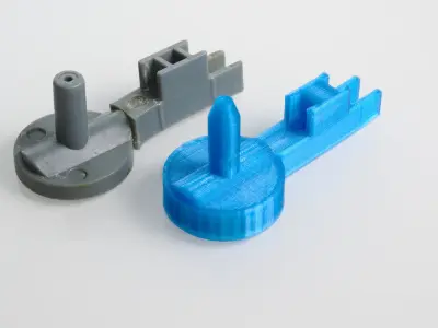 Shower door pivot hinge replacement Free 3D print model